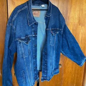 Levi’s denim jacket mens 3xl